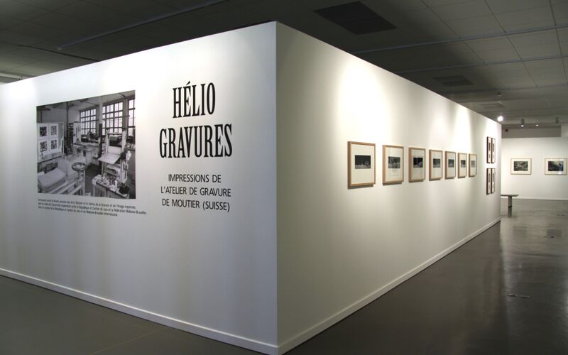 Vue de l'exposition, La Louvière