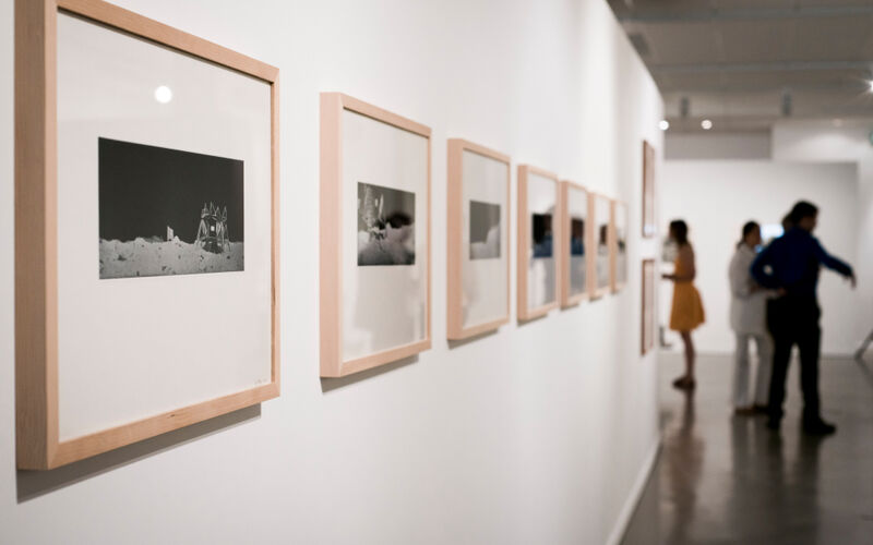 Vue de l'exposition, La Louvière